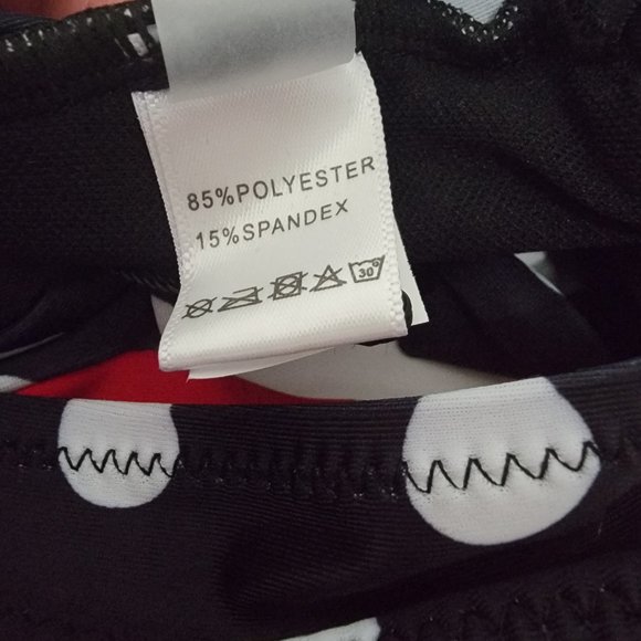 Tempt Me Women Two Pieces Vintage Swimsuit Retro Halter Ruched High Waist Bikini - Picture 11 of 14